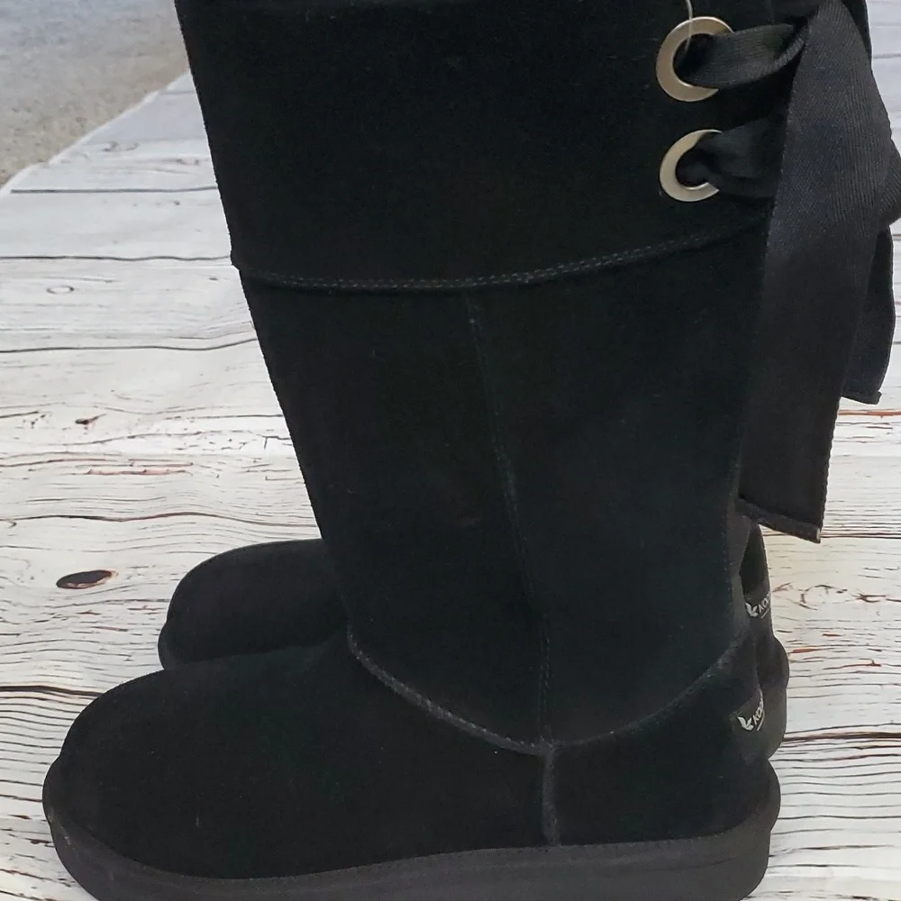 🆕️ KOOLABURRA BY UGG MID CALF FAUX FUR LINED WOMEN'S BOOTS